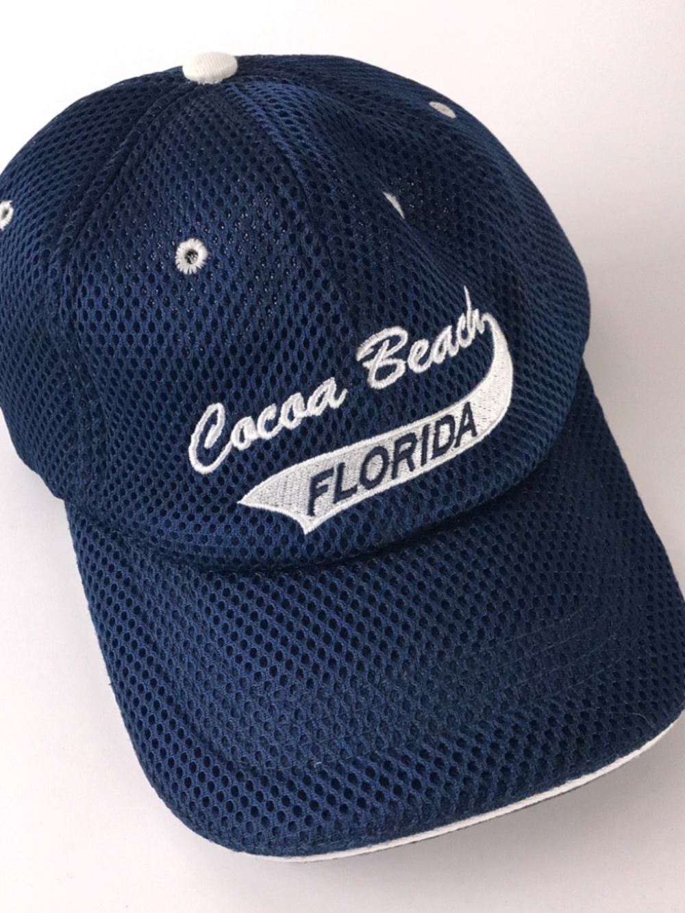 Cocoa Beach Florida jersey mesh hat size S/M